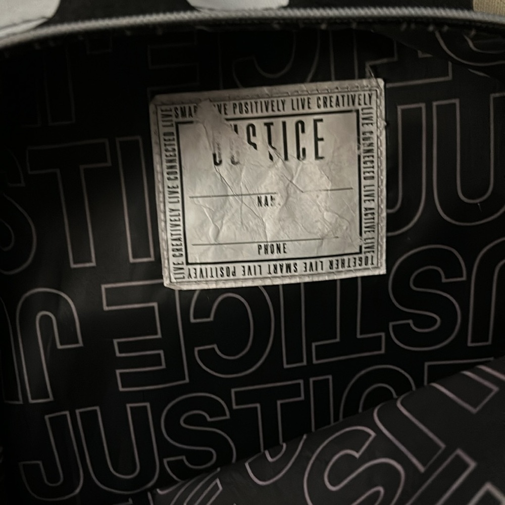 Justice “K” Backpack - Picture 3 of 4